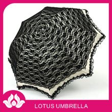 The thickening double lace embroidery umbrella