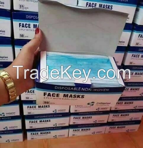 Medical surgical mask CE FDA Certification nonwoven 3 ply disposable surgical face mask manufacturer