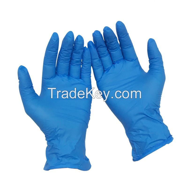 Nitrile Examination Gloves (Powdered, Semi Powdered, Powdered - free)