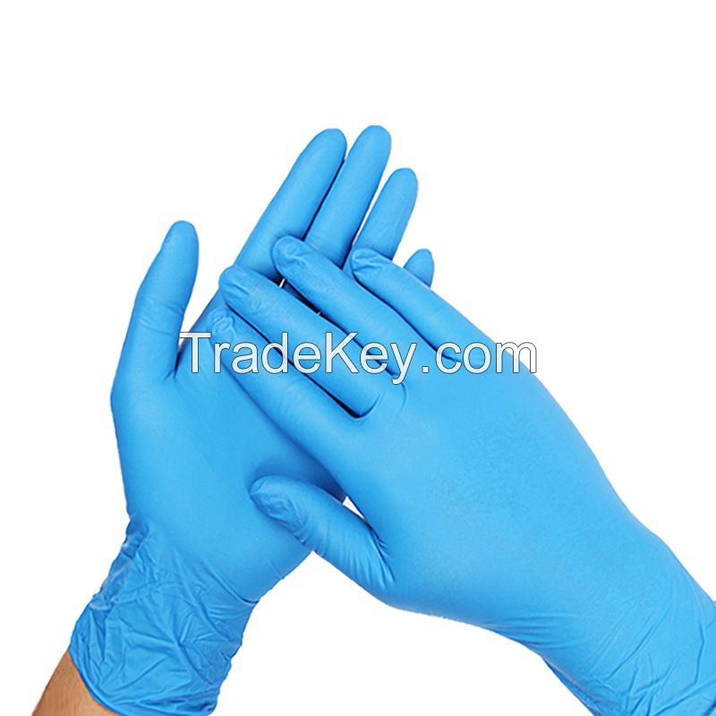 Disposable nitrile gloves for medical use