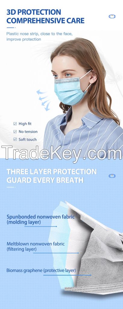 Factory Directly Provide fashion custom medical disposable face mask For Sale