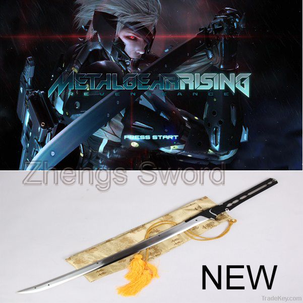 New Game sword-Raidens Metal Gear Rising Revengence Handmade Sword