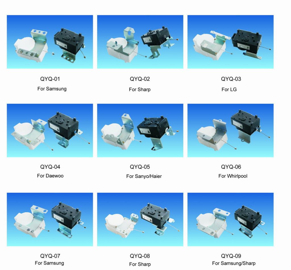 Washing machine parts/repuestos para lavadoras/filter/drain motor/gearbox/clutch/water sensor/inlet hose/outlet hose/timer