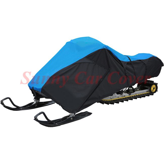 Heavy duty 600D polyester snowmobile covers,waterproof, uv protective