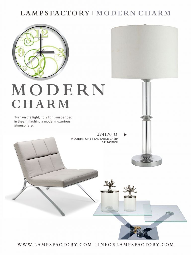 modern charm lamp