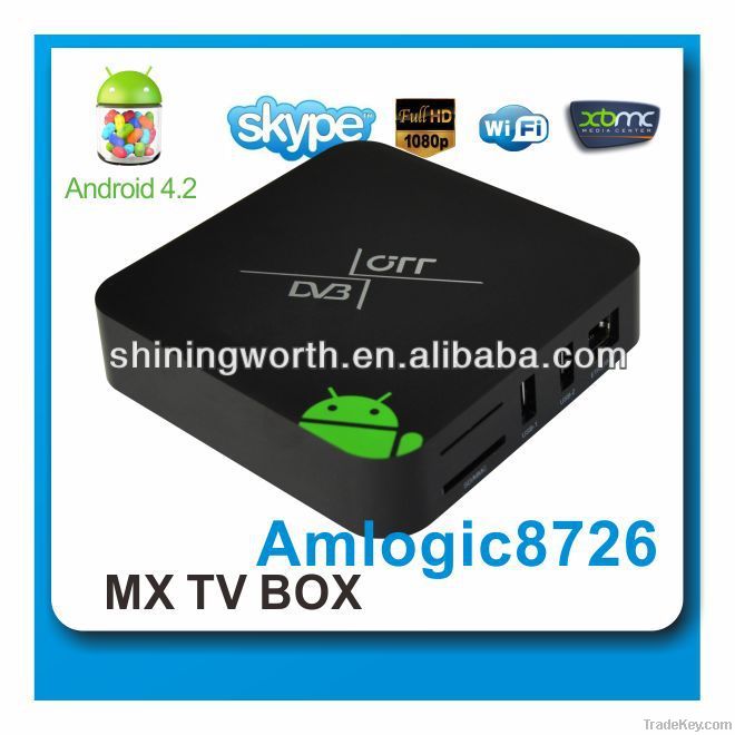 DVB-T2 Android 4.2 Dual Core 1080p Best Android TV Box