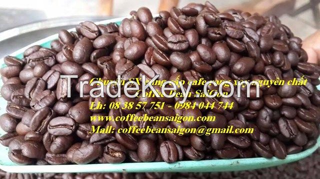 Roasted Robusta coffee Bean