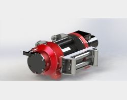 Hydraulic winch AC 3800 PHT