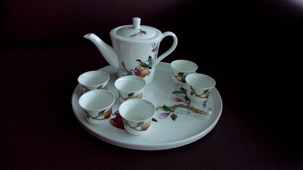 popular porcelain  tea set made ofbone china in 2014
