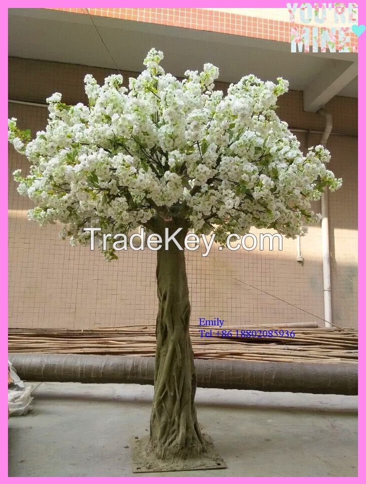 2014 hot sale wedding decor artificial tree, artificial cherry blossom tree