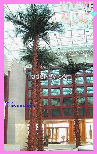 2014 China factory price artificial decorative tree , artificial palm tree