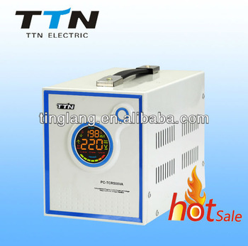 PC-TCR Voltage Stabilizer Regulator Relay Control ac Automatic adjust output voltage programed control adjust over/low