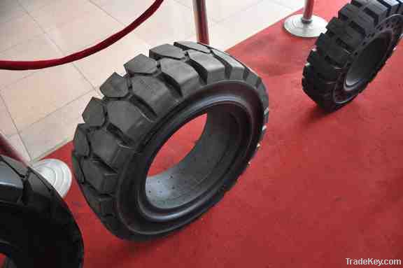 Pneumatic Shaped Solid Tyre