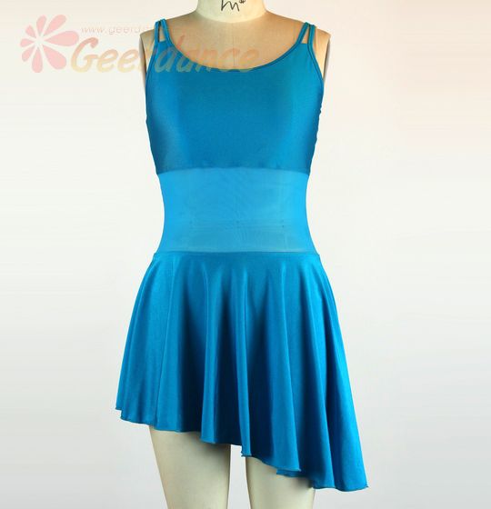 Geerdance Spandex Netting Inlay, Camisole Leotard Skirt, Lady Balletwear 15Y3001