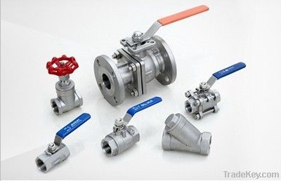2 pc ball valve with lockable devices