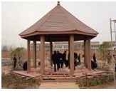 wood plastic composites gazebo