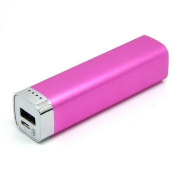 Colorful Lipstick-sized Rechargeable USB Power Bank Charge for smart phone