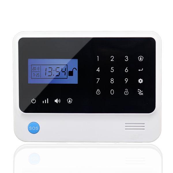 Spanish/Germany/French/Russian/English/ &amp; App controlled gsm alarm system for wireless alarm system