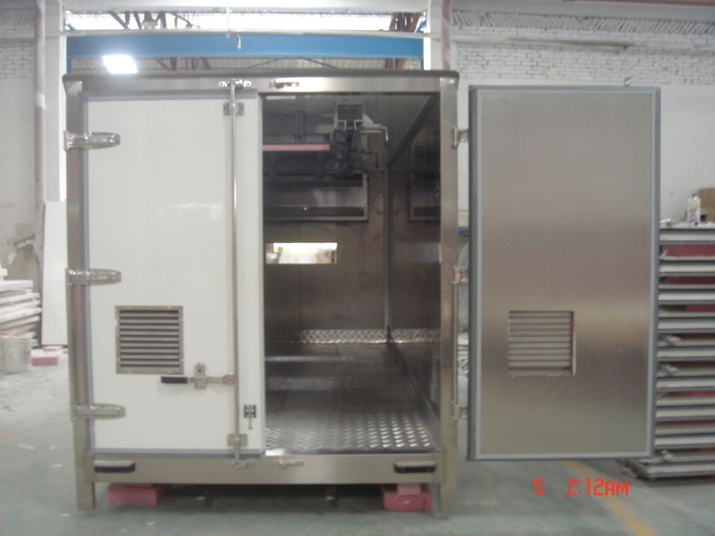 Meat truck body/refrigerated meat truck body