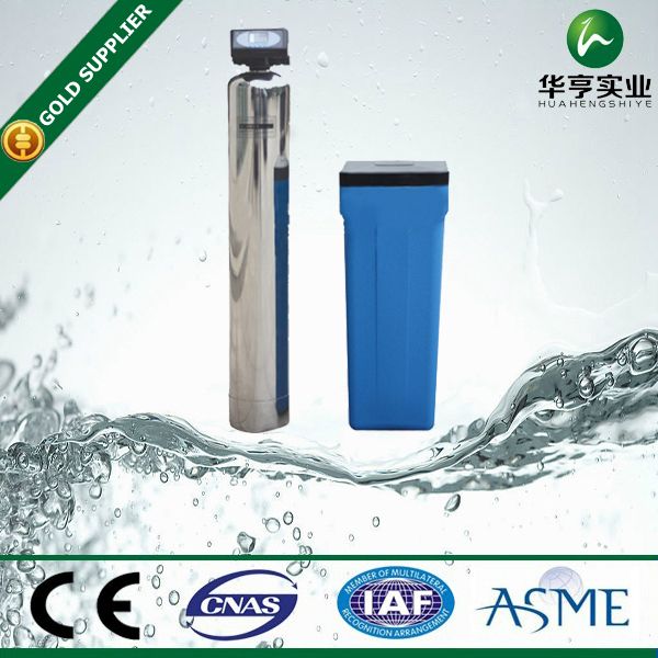 Stainless Steel SUS304 Water Softener Equipment for Industry Water Filtration 