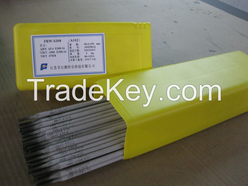 stainless steel welding electrode E308L-16