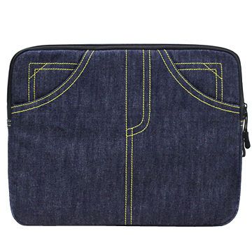 Fashion cowboy elements jean tablet bag