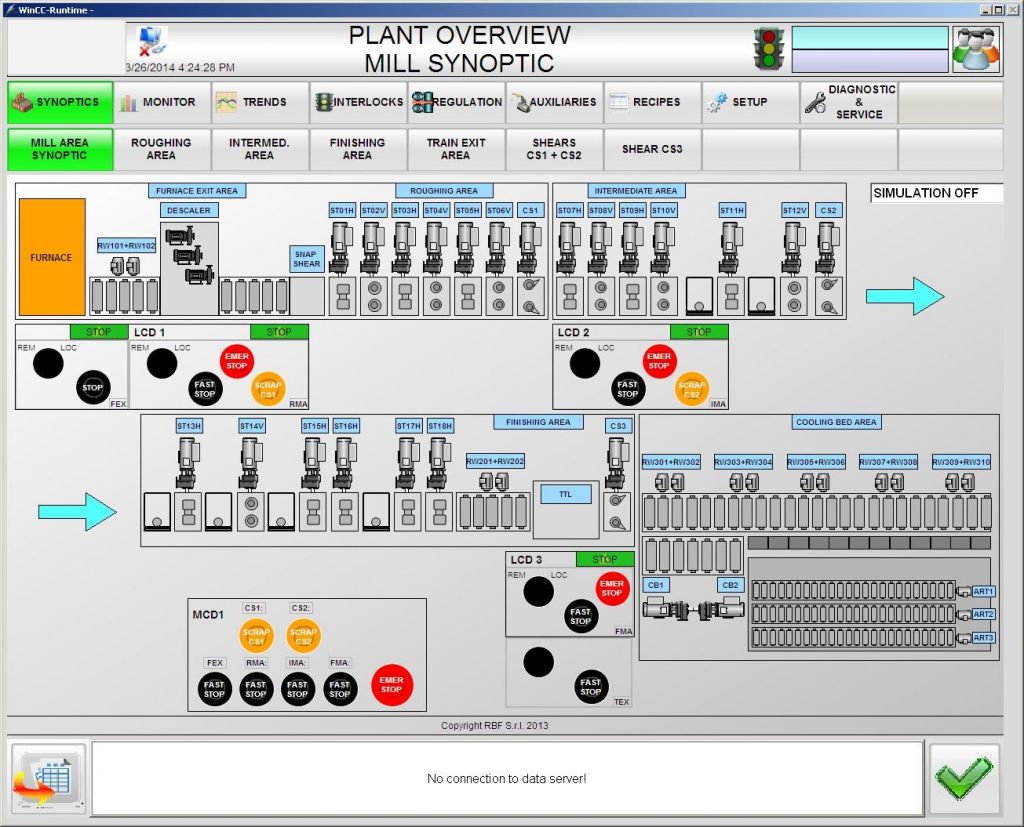 SCADA Software Applications in Siemens environment