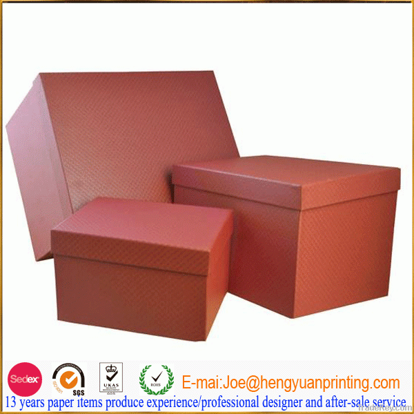 Custom paper gift box&cardboard box