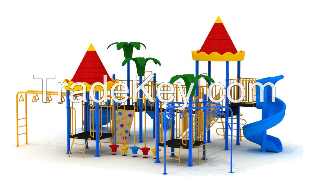 Outdoor multi playground equipment