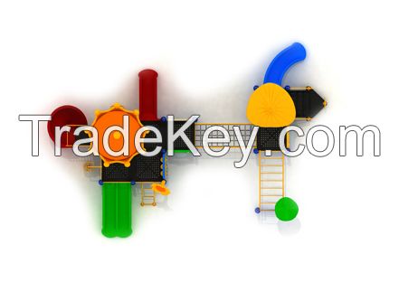 Outdoor commercial playground equipment