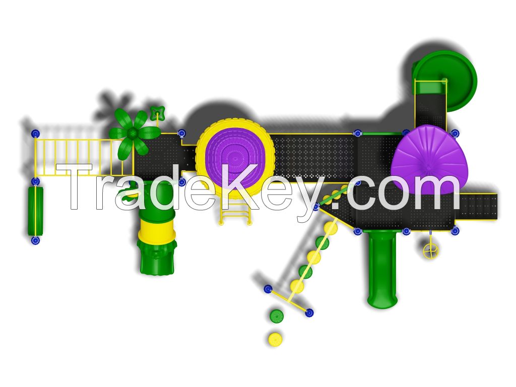 Kids outdoor playground sets multi play