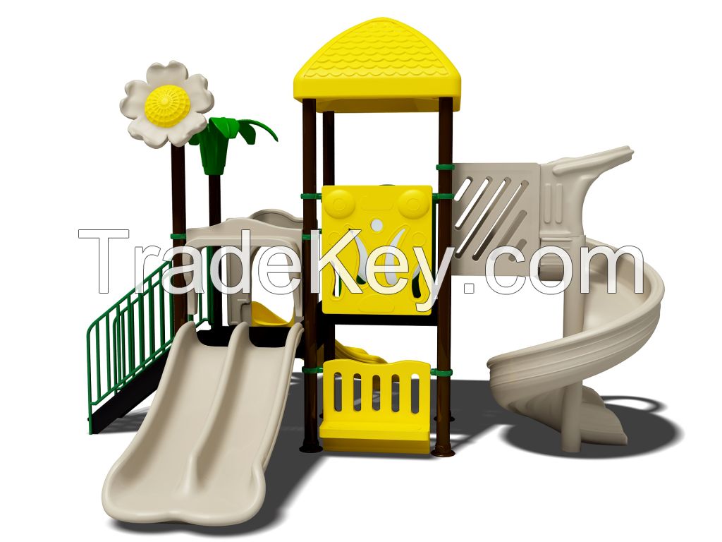 Outdoor playgrounds equipment for children play