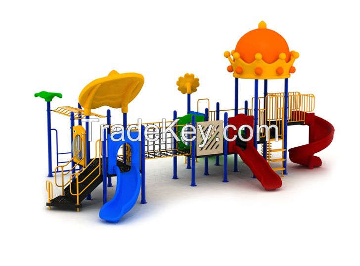 Outdoor commercial playground equipment