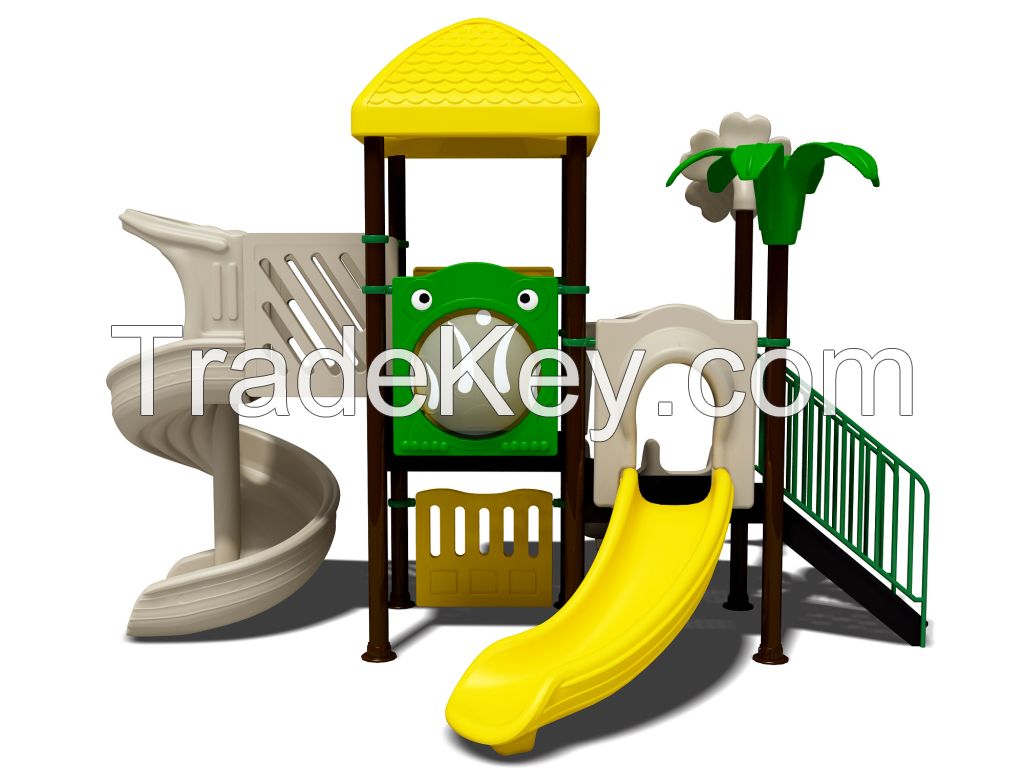 Outdoor playgrounds equipment for children play