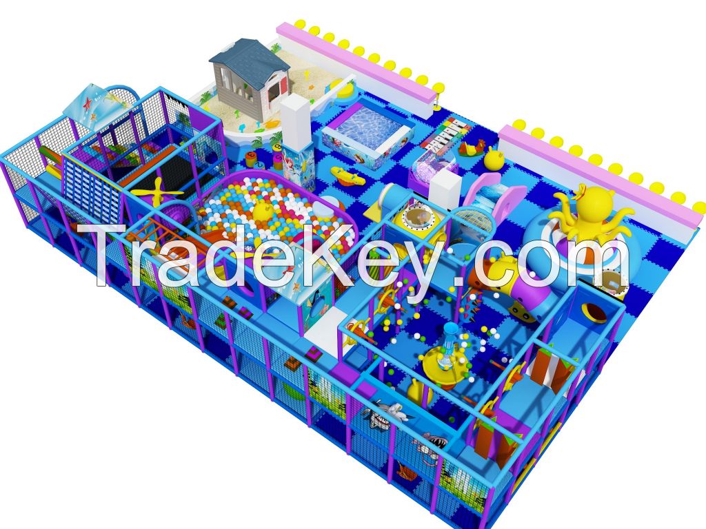 Commercial indoor kids playground equipment