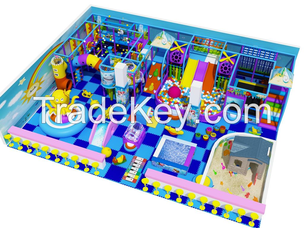 Commercial indoor kids playground equipment 