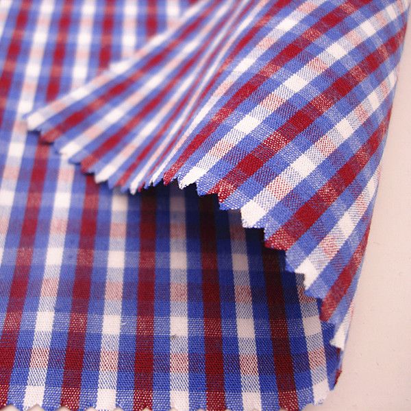 45S*45S 60/40 CVC fabric for shirt--yarn dyed fabric