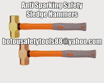 Non Sparking Brass Sledge Hammers Explosion Proof Safety Oil Gas Hammers
