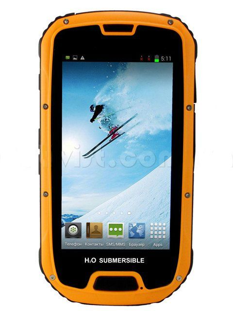 Cruiser S09/ Rugged smartphone/ Unlocked/ Waterproof IP68/Shockproof /Dustproof/4.3&amp;amp;quot; IPS Gorilla/ Battery 2800mAh/MTK6589 Quad Core/1GB RAM/4GB ROM/ 8 MP Camera/Walkie Talkie/GPS