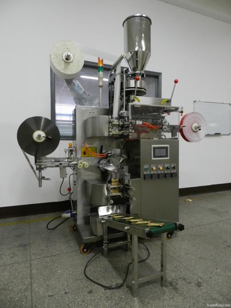 C18 Automatic Tea Bag Packing Machine with Thread, Tag and Envelope