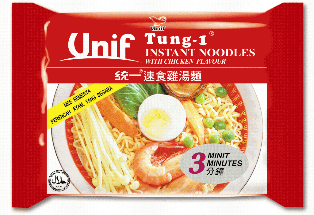 "Tung I" Instant Chicken Flavor Noodle 80gr