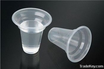 Disposable plastic cup