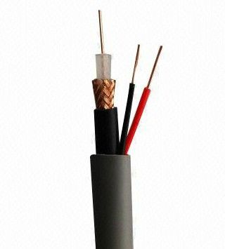 Rg59 Coaxial Cable with Power Cable for CCTV / Security System