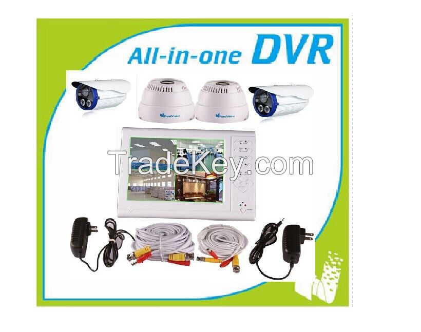 Hot 8channel DVR Kit, Mobile DVR Alarm System, P2p Onvif DVR for home security
