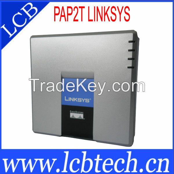 Unlocked Linksys pap2t/Voip adapter with High quality 
