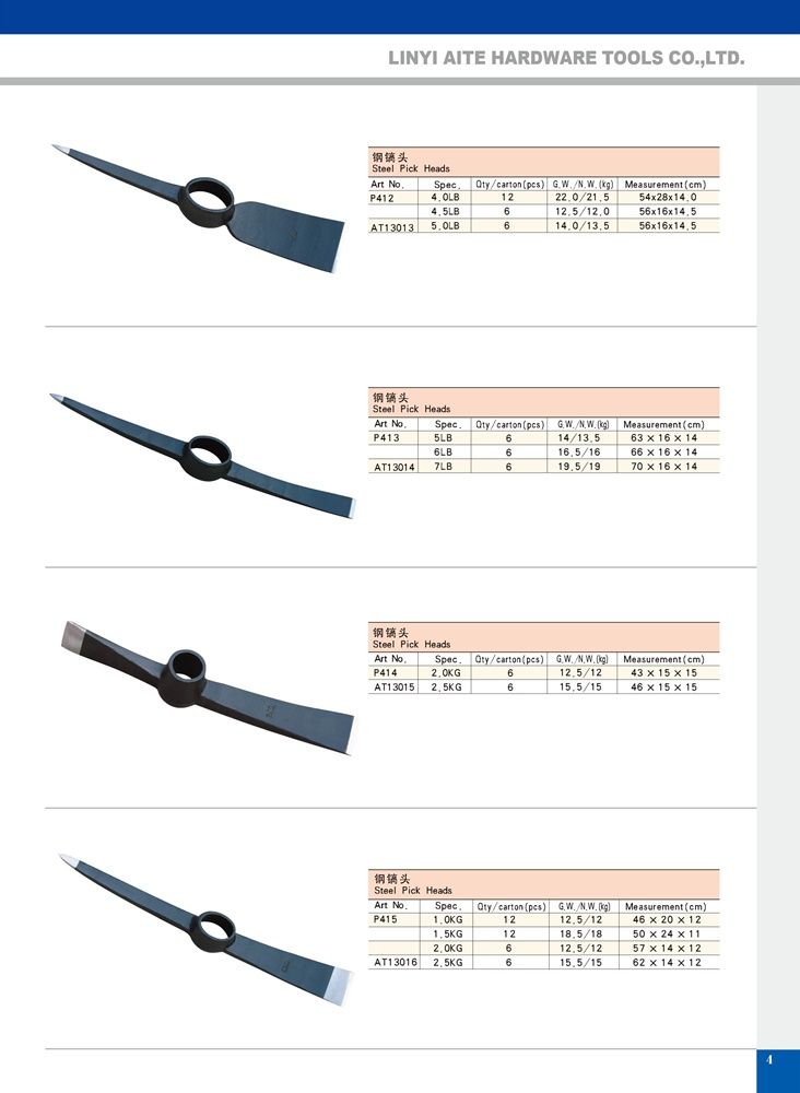 Steel Pickaxe Series 04