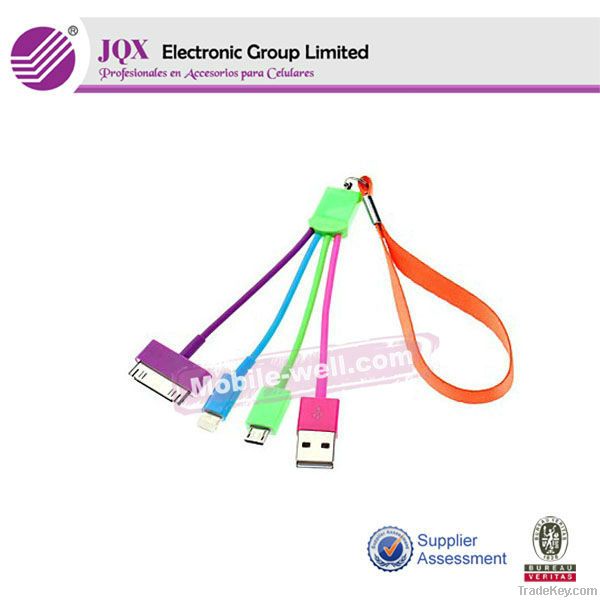 Low price High quality multifunction USB data cable for mobile phone