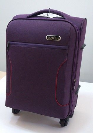 Hot sale nylon size 20 24 28 trolley luggage