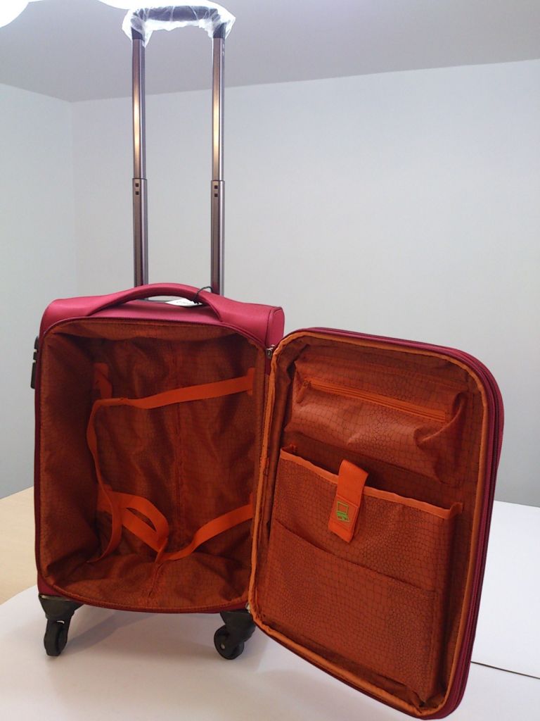 Newest design polyester carry on luggage