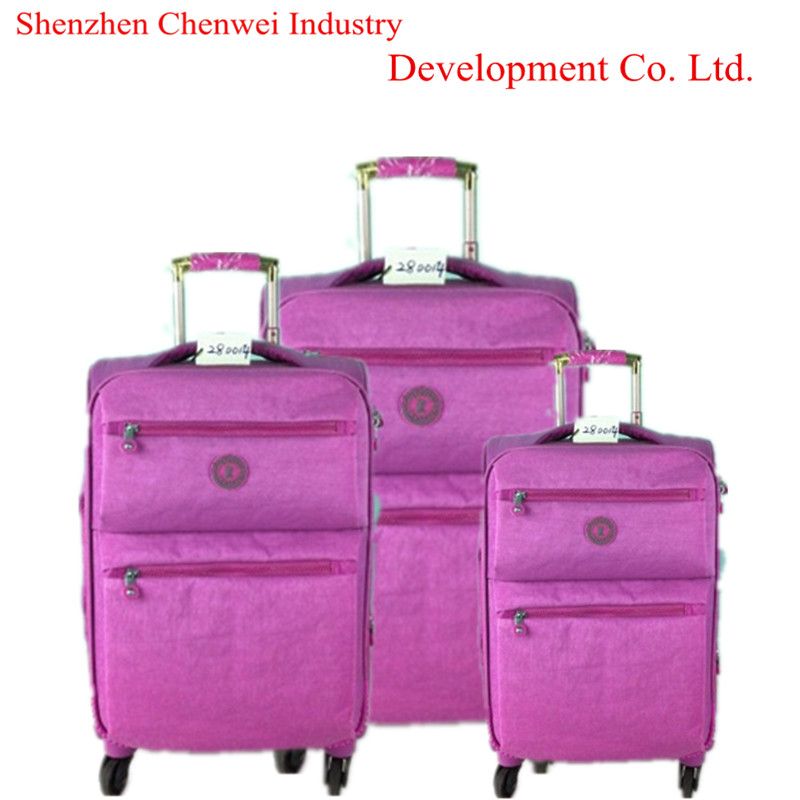 Fashion Design  Four Wheels business&travel Trolley Luggage for girls